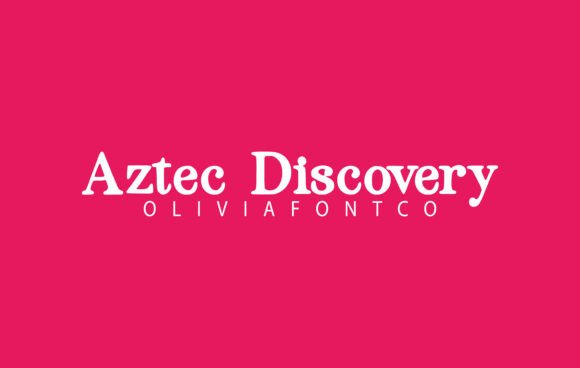 Aztec Discovery Font for Business