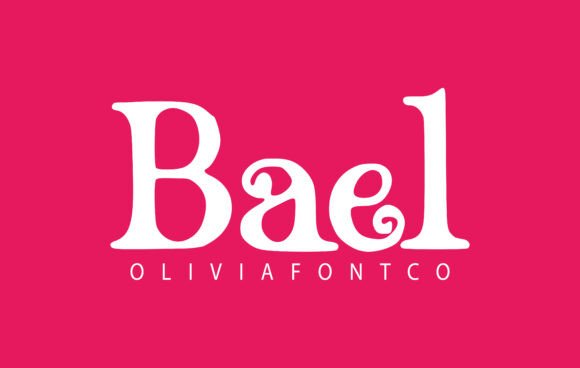 Bael: A Serif Font for Creative Web Design