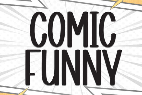 Comic Funny Font Brings Playful Charm to Handmade Products
