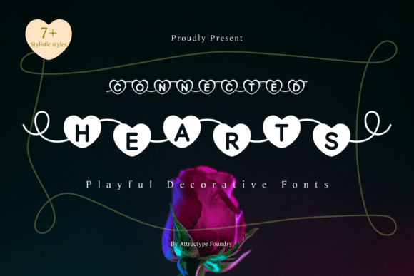 Connected Hearts: A Marketer’s Review of This Decorative Font