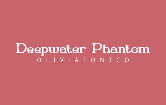 Deepwater Phantom: A Handwritten Typeface for Romantic Web Design