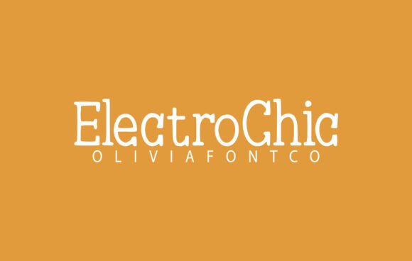 Electrochic: A Handwritten Slab Serif Font for Modern Web Design