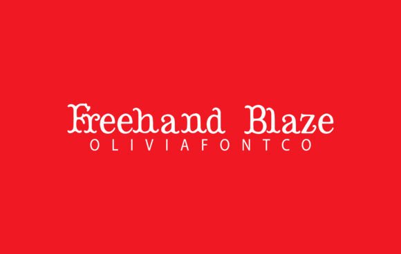 Freehand Blaze: A Slab Serif Font for Visual Storytelling