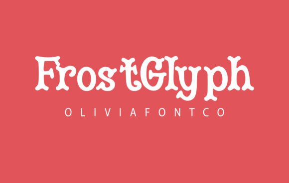 Frostglyph: A Romantic Handwritten Font for Brand Design Projects