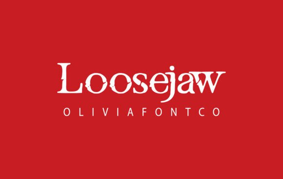 Loosejaw Font: A Romantic Handwritten Serif for Branding