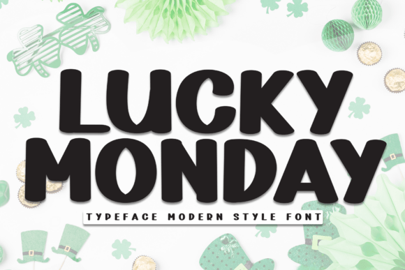 Lucky Monday Font for Editorial Design