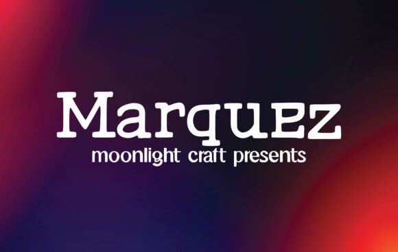 Marquez Slab Serif: A Font for Handmade Labels and More