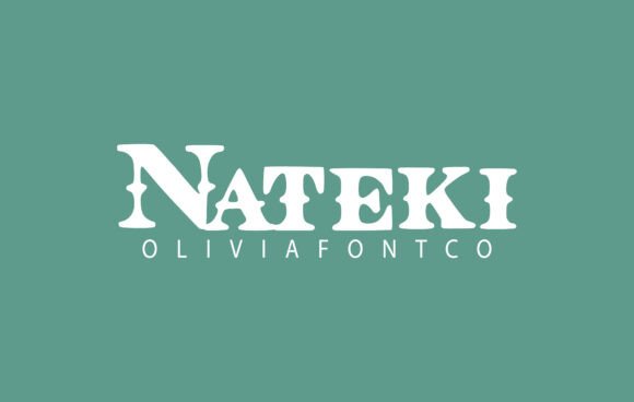 Nateki Font: Handwritten Serif Charm for Crafters and Makers