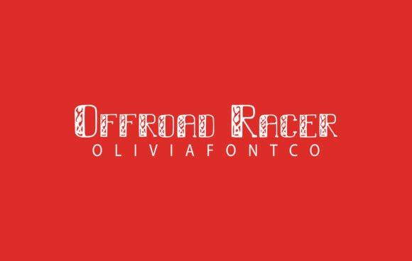 Offroad Racer: A Font for Creative Adventures