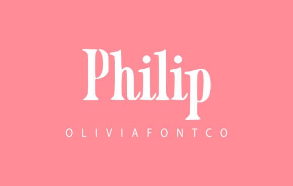 Philip Font: Romantic Handwritten Serif for Your Handmade Shop