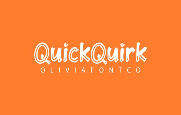 Quickquirk: A Handwritten Display Font That Brings Warmth to Editorial Design
