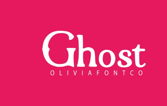 Roughsnout Ghost Font