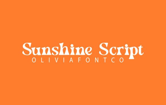 Sunshine Script: A Handwritten Typeface for Modern Web Design