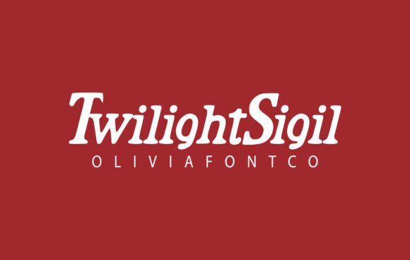 Twilightsigil: A Serif Font Built for Romantic Brand Storytelling