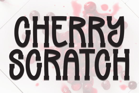 Why Cherry Scratch Is the Display Font Your Handmade Shop Needs