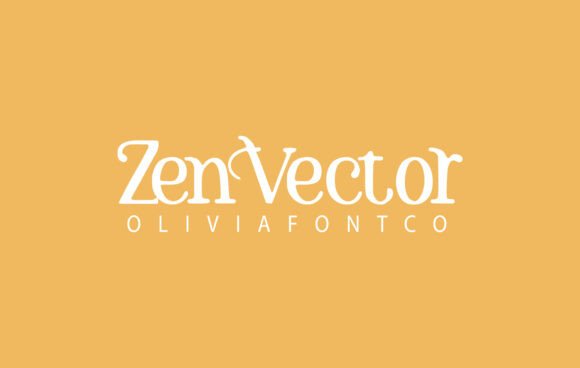Zenvector: A Handwritten Serif That Feels Like a Real Design Find